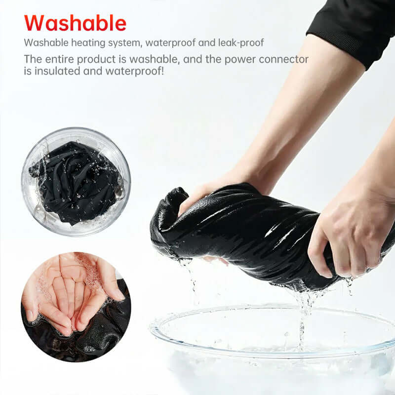 Electric Heated Vest - 9 Heat Zones, USB Rechargeable, Winter Warmth